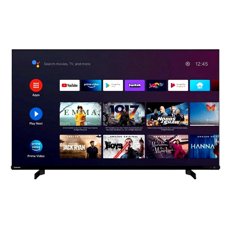 Toshiba Τηλεόραση 55&quot; 4K Smart UHD QLED 55QA4263DG HDR (2021), Toshiba