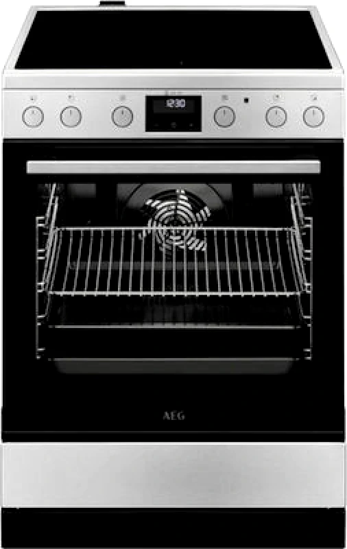 AEG Κουζίνα 73lt με Κεραμικές Εστίες, 73λιτ, 85x59,6x60 εκ., CCB6446ABM, AEG