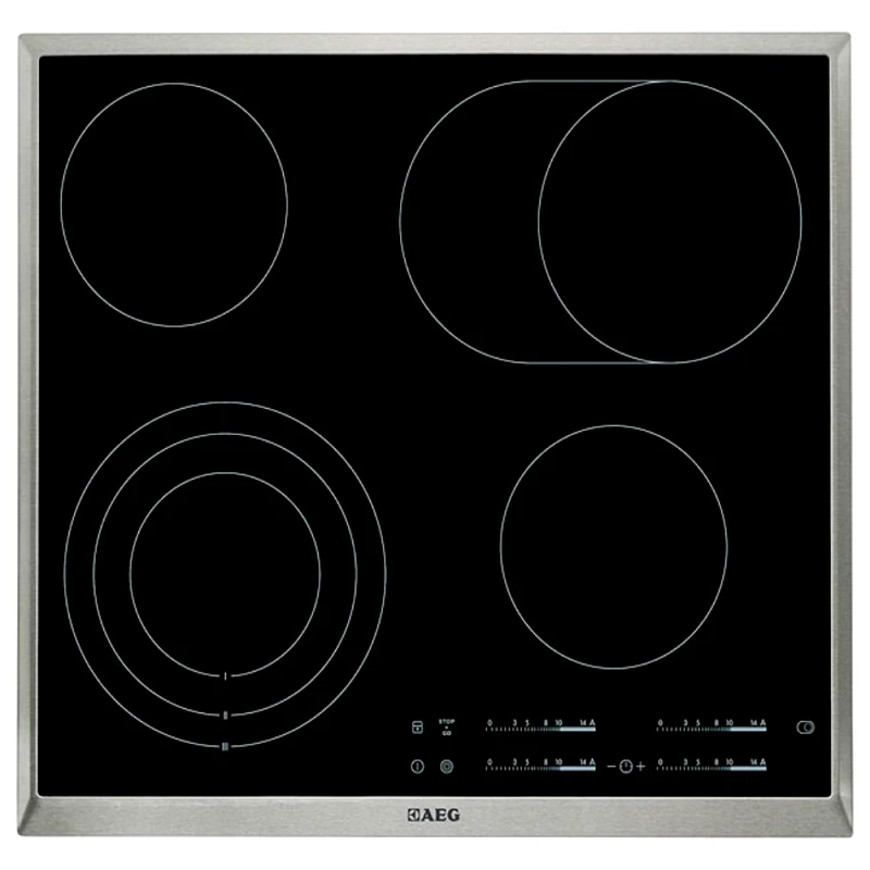 AEG Εντοιχιζόμενη κεραμική εστία, HK365407XB, AEG