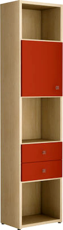 All4home Βιβλιοθήκη Silvia 1, 48x31x195 εκ.