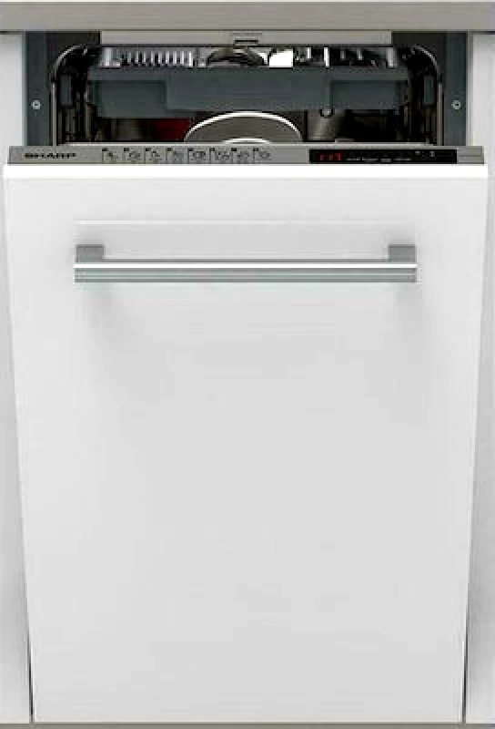 Sharp Εντοιχιζόμενο πλυντήριο πιάτων,QW-NS1GI47EX, 10 σετ,45 W, mm,Sharp
