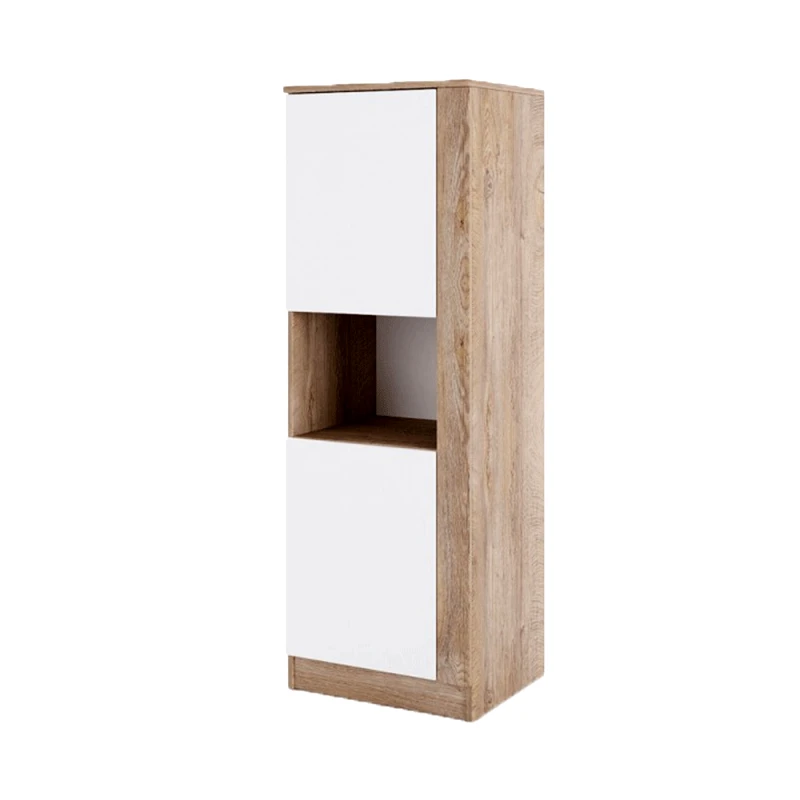 Genomax Βιβλιοθήκη Σόνομα/Λευκό, 48x140x40, Modul 911, Genomax
