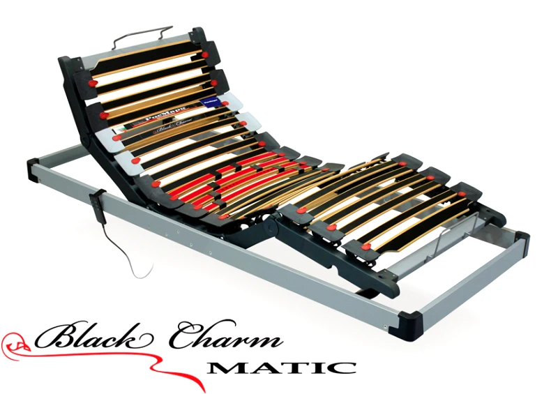 Genomax Βάση Στρώματος 72-120/190 &amp; 72-120/200 Black Charm Matic, Genomax