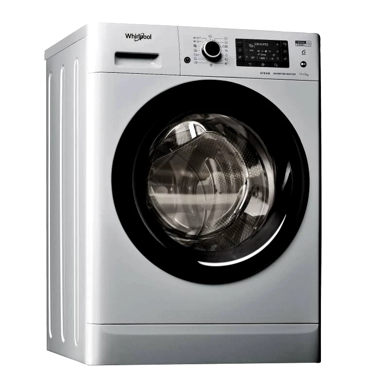 Whirlpool Πλυντήριο Στεγνωτήριο Ρούχων, FWDD 1171582 SBV EU N, Whirlpool