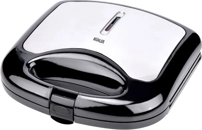 Muhler Τοστιέρα για 2 Τοστ Inox, 750W, MH-788S, Muhler