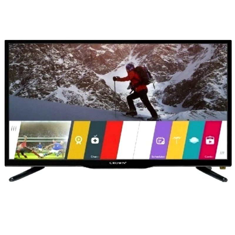 CROWN Τηλεόραση 32″ LED HD, 3233T2, Crown