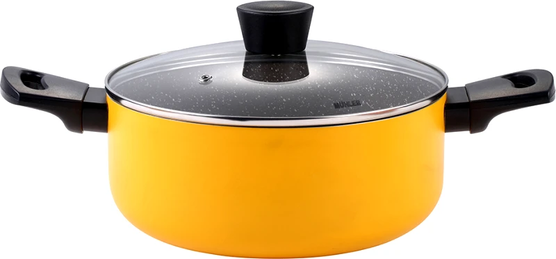Muhler Βαθιά Κατσαρόλα από Χυτό Αλουμίνιο 4.5lt, MR-2432, 24cm, Muhler