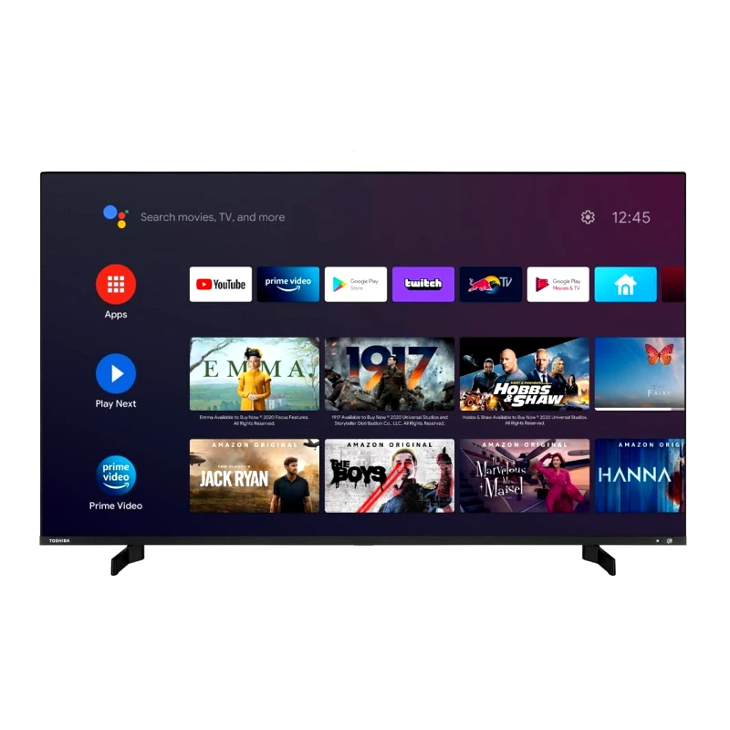 Toshiba Τηλεόραση LED 50 ιντσών, 127 cm,50QA5D63DG, ANDROID SMART Toshiba