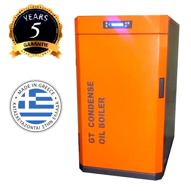 Mytherm Ατομική μονάδα συμπύκνωσης πετρελαίου με ΖΝΧ 25kw, GTW-25 Plus, Mytherm