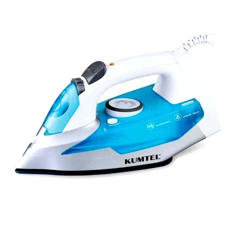 Kumtel Σίδερο ατμού 2200W με πλάκα teflon HMU-01, Kumtel