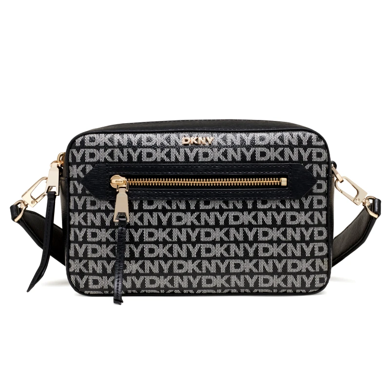 DKNY Γυναικεία Τσάντα Χιαστί DKNY Bryant Camera Bag R42EYE22-XLB Μαύρη Logo
