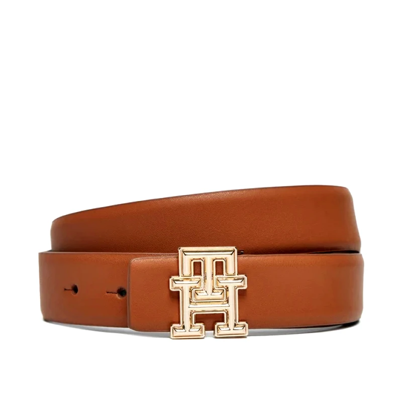 Tommy Hilfiger Γυναικεία Ζώνη Tommy Hilfiger Monogram 3.0 AW0AW16840 0GJ Ταμπά