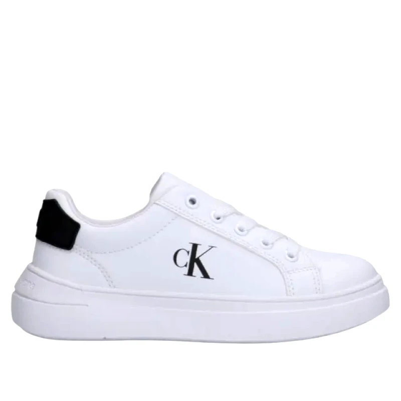Calvin Klein Unisex Εφηβικά Sneakers Calvin Klein V3X9-83167-1355X002 Λεύκα