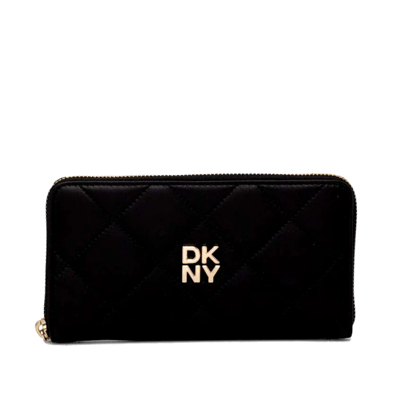 DKNY Γυναικείο Δέρματινο Πορτοφόλι DKNY Red Hook R411BB84 BGD Μαύρο