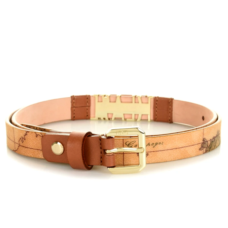 Alviero Martini 1a Classe Γυναικεία Ζώνη Alviero Martini 1A Classe CA511 6000 0010 Ταμπά Geo Map