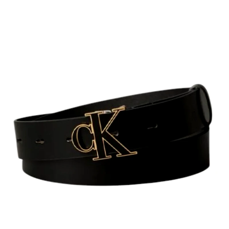 Calvin Klein Γυναικεία Δερμάτινη Ζώνη Calvin Klein 3cm LV04F7073G-YIH Μαύρη