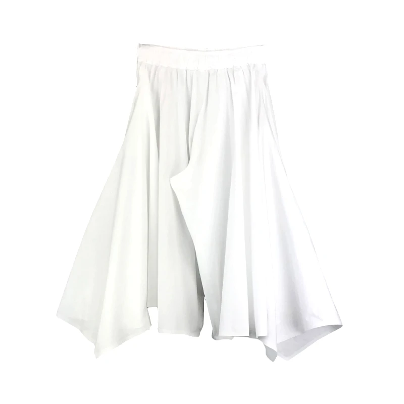 BARBARA ALAN Ανδρικό Λευκό Popeline Maxi Pant Skirt/White BARBARA ALAN