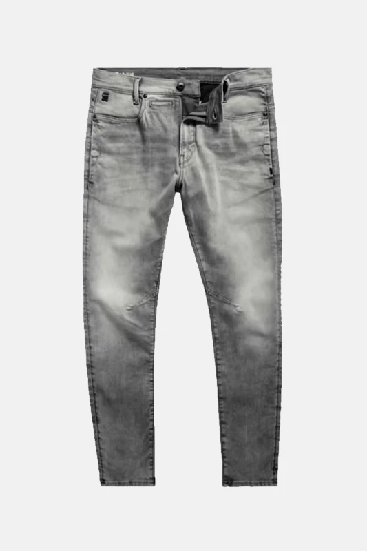 G-STAR Ανδρικό Γκρι 3D Slim Faded Grey Jeans G-STAR