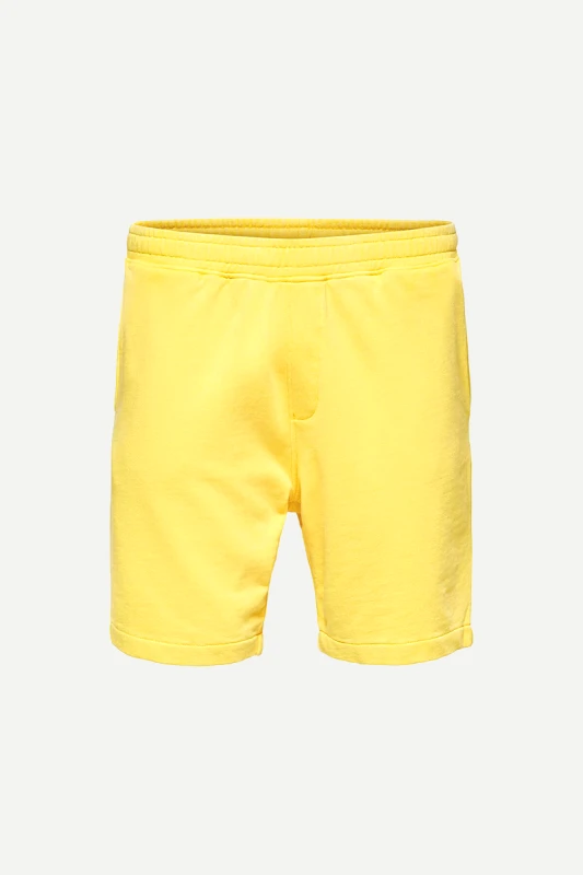 SELECTED HOMME Ανδρικό Sweat Shorts With Garment Overdye SELECTED HOMME