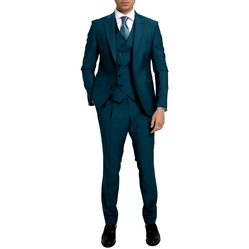 SARTORIA MONK Ανδρικό Μπλε Three Piece Suit/Petrol SARTORIA MONK