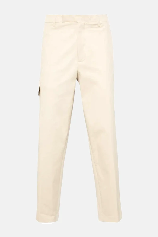NEIL BARRETT Ανδρικό Μπεζ Nate Skinny Trousers NEIL BARRETT