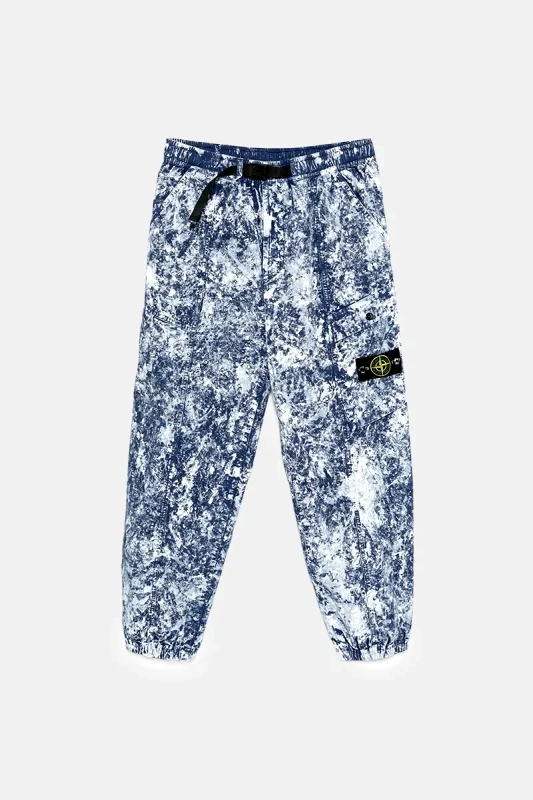 STONE ISLAND Ανδρικό Μπλε Stretch Cargo Pants STONE ISLAND