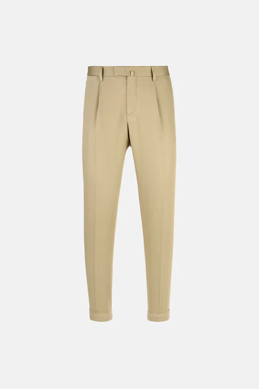 BRIGLIA Ανδρικό Μπεζ Jersey America Pocket Trousers BRIGLIA