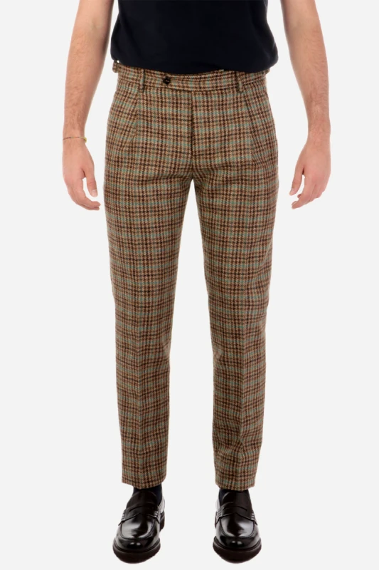 BERWICH Ανδρικό Πολύχρωμο Berwich Retro Trousers BERWICH