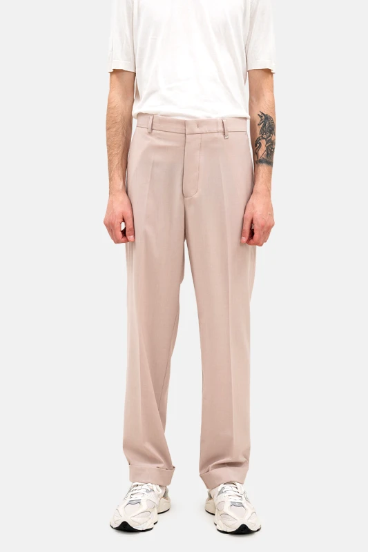 I'M BRIAN Ανδρικό Μπεζ Men's Εlegant Τrousers  I'M BRIAN