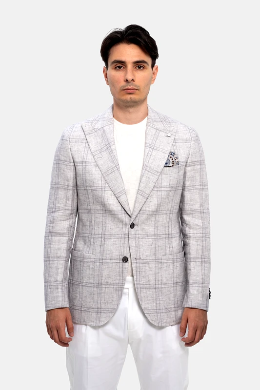 LUBIAM Ανδρικό Suit In Grey LUBIAM