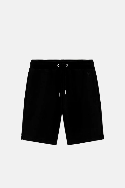 AMI PARIS Ανδρικό Μαύρο Ami de Coeur Short AMI PARIS