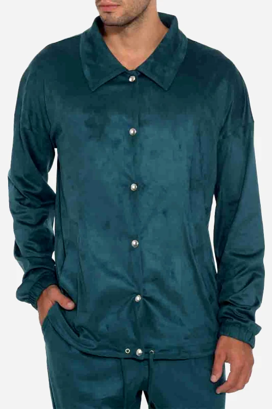 TAG Ανδρικό Πράσινο Velvet Casino Green Shirt TAG