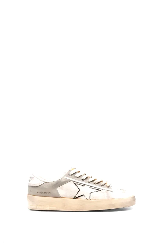 GOLDEN GOOSE GOLDEN GOOSE Ανδρικό Stardan Leather Sneaker In Beige