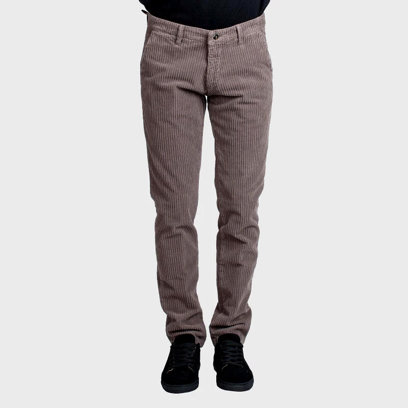 FOUR TEN Ανδρικό Καφέ Brown Fustian Casual Pants FOUR TEN