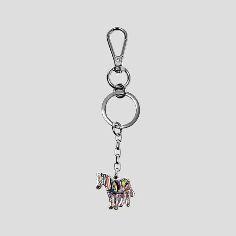 PAUL SMITH Ανδρικό Πολύχρωμο Multi-Coloured 'Zebra' Keyring PAUL SMITH