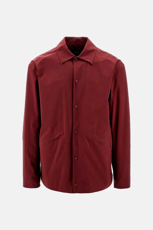 HERNO Ανδρικό Κόκκινο Windstopped Laminar Overshirt HERNO