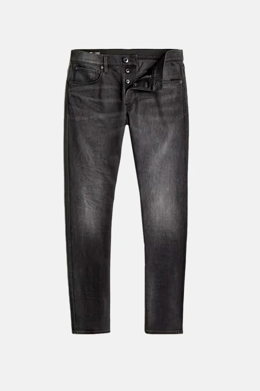 G-STAR Ανδρικό Μαύρο Slim Jeans In Black G-STAR