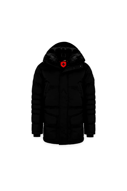 WELLENSTEYN Ανδρικό Μαύρο Cornwall Men Puffer Jacket WELLENSTEYN