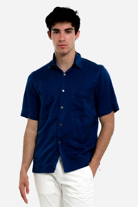 XACUS Ανδρικό Μπλε Blue Legacy Shirt XACUS