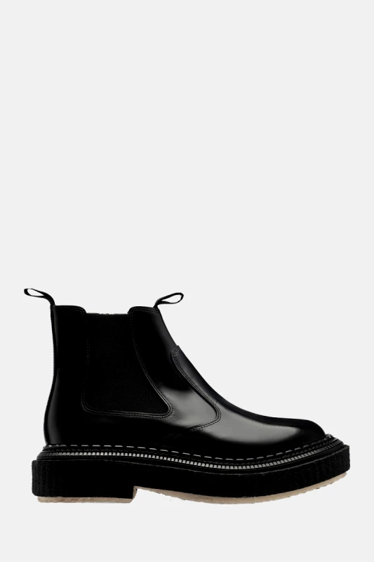 ADIEU Ανδρικό Μαύρο Type 155 Chelsea Boots ADIEU