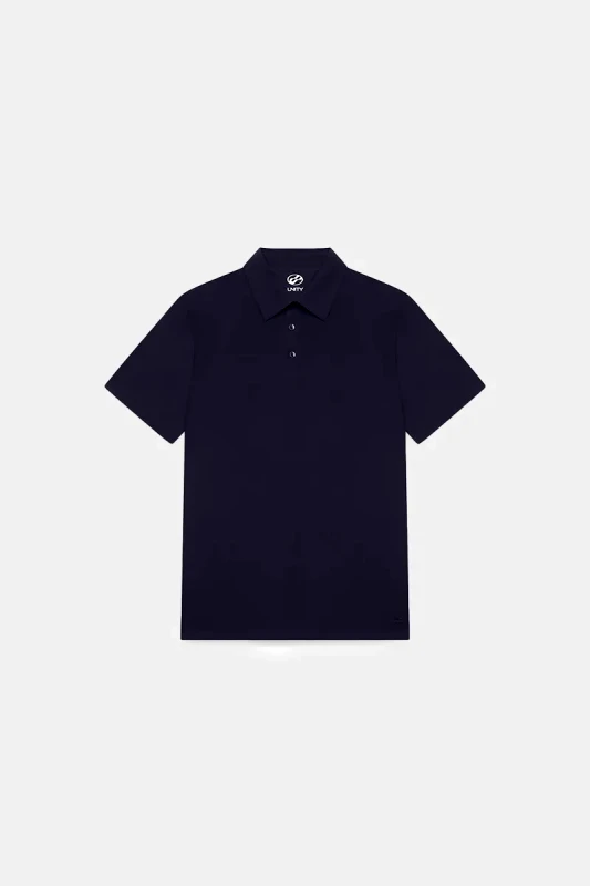 UNITY Ανδρικό Μπλε T-Shirt Polo UNITY