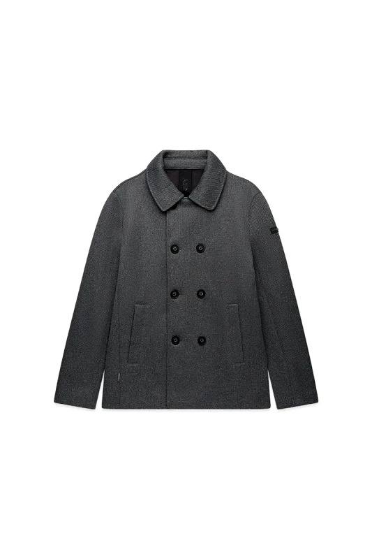 UNITY Ανδρικό Γκρι Faux Double-Breasted Jacket UNITY