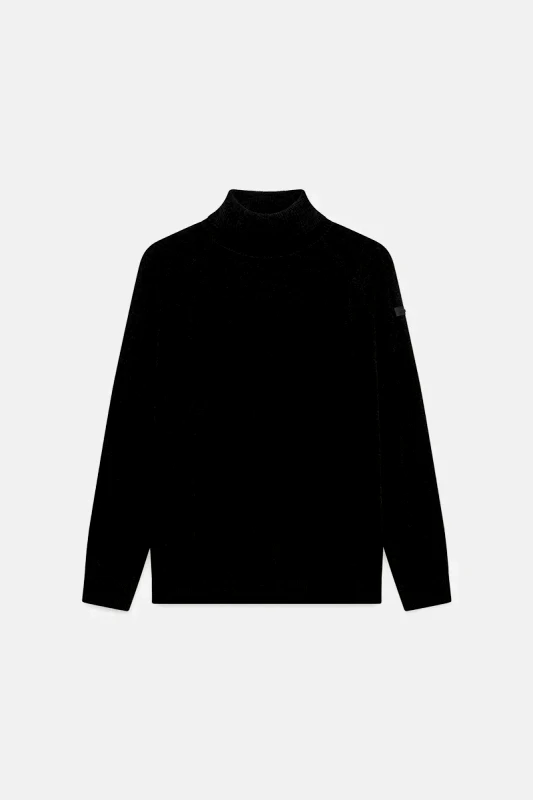 UNITY Ανδρικό Μαύρο Knitted Mens Sweater UNITY