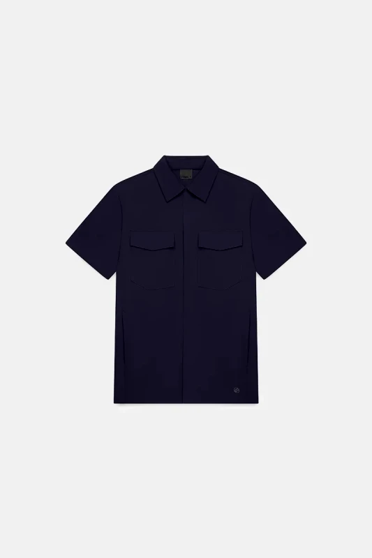 UNITY Ανδρικό Μπλε Short Sleeved Polo Shirt UNITY