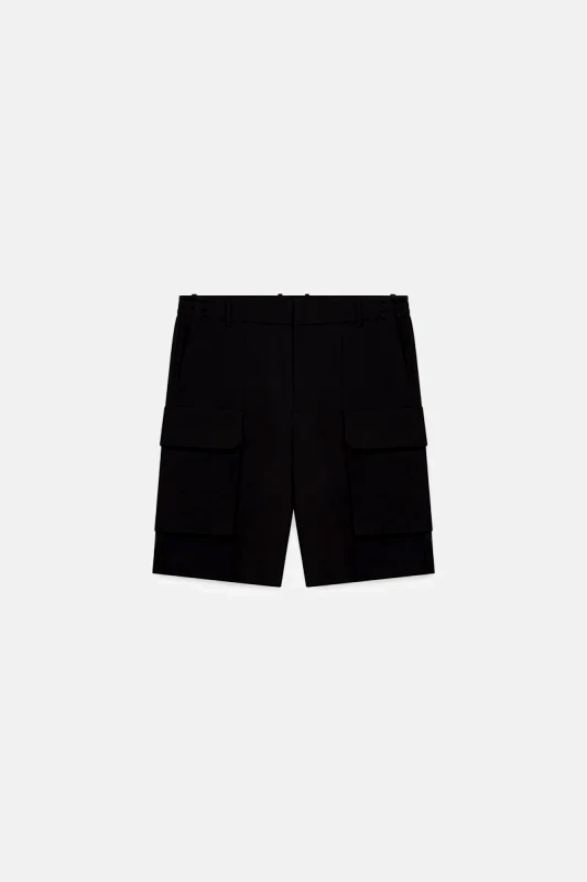 UNITY Ανδρικό Μαύρο Bermuda Shorts Cargo UNITY