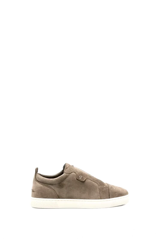 CHRISTIAN LOUBOUTIN Ανδρικό Γκρι Saint Louis Flat Sneakers CHRISTIAN LOUBOUTIN