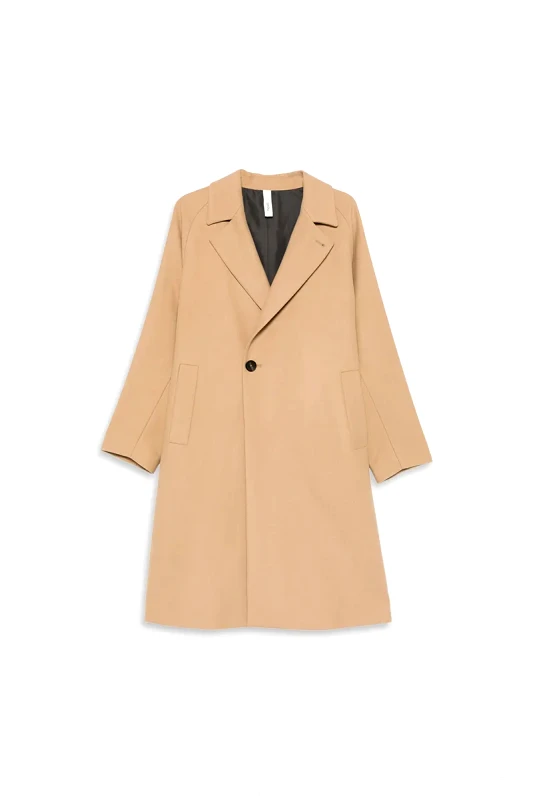 HEVO Ανδρικό Μπεζ Surbo Buttoned Coat HEVO