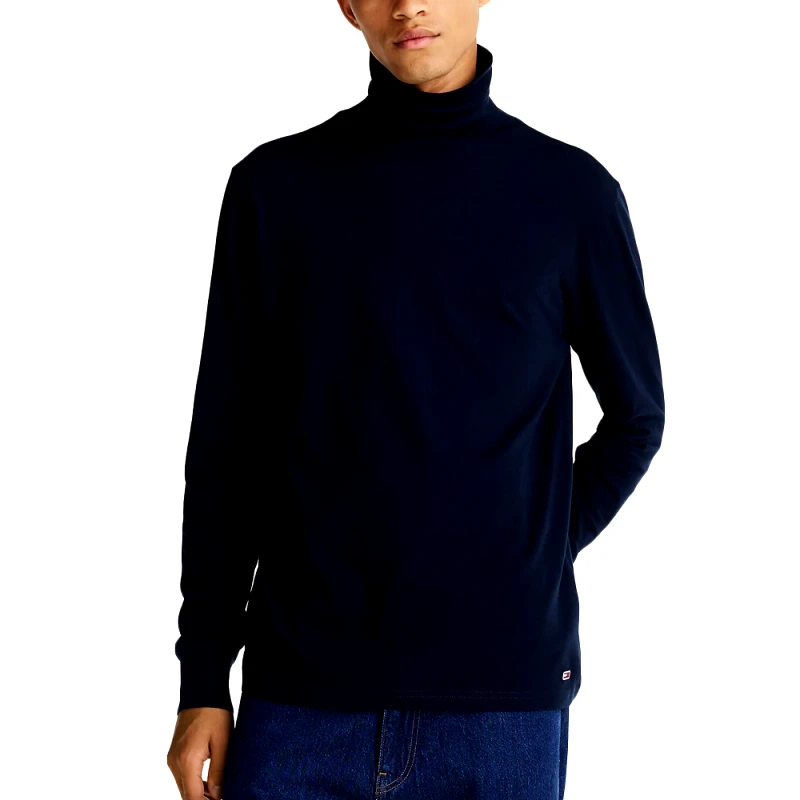 TOMMY HILFIGER TOMMY JEANS TURTLENECK SLIM FIT BLOUSE MEN