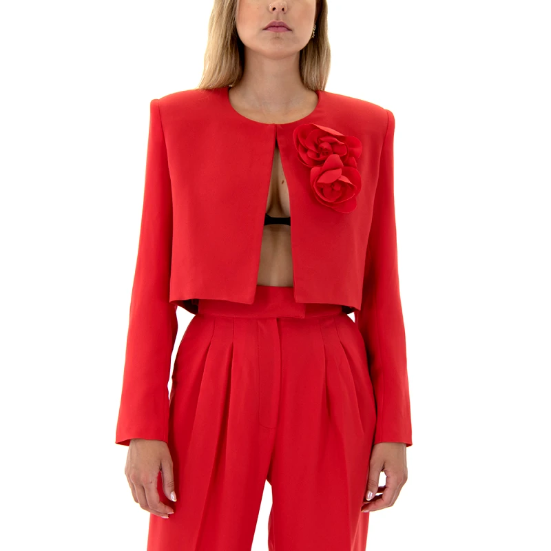 STUDIO 83 AMELIA CROP BLAZER WOMEN STUDIO 83