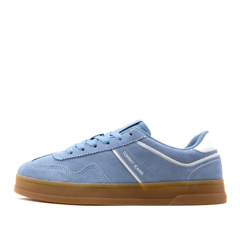 TOMMY HILFIGER TOMMY JEANS THE GREENWICH SUEDE LEATHER SNEAKERS WOMEN